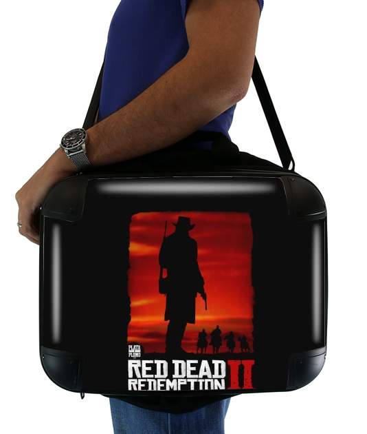 sacoche ordinateur Red Dead Redemption Fanart