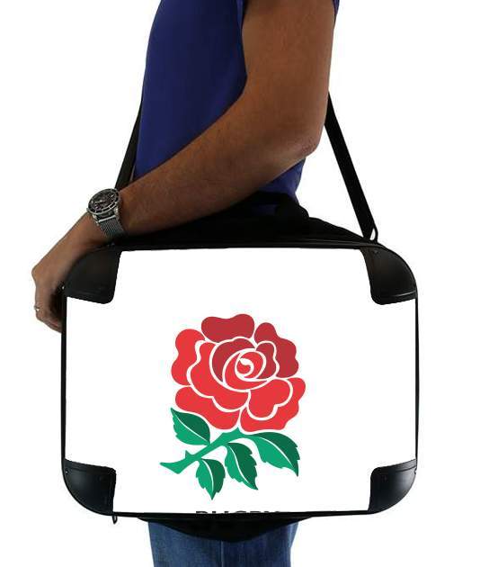 sacoche ordinateur Rose Flower Rugby England