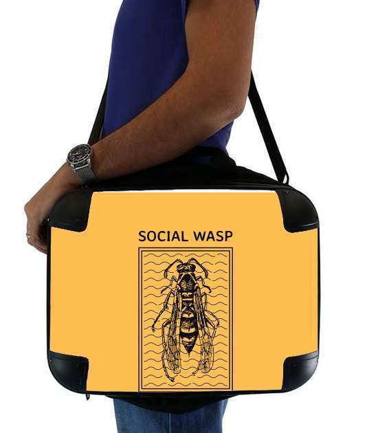 sacoche ordinateur Social Wasp Vespula Germanica