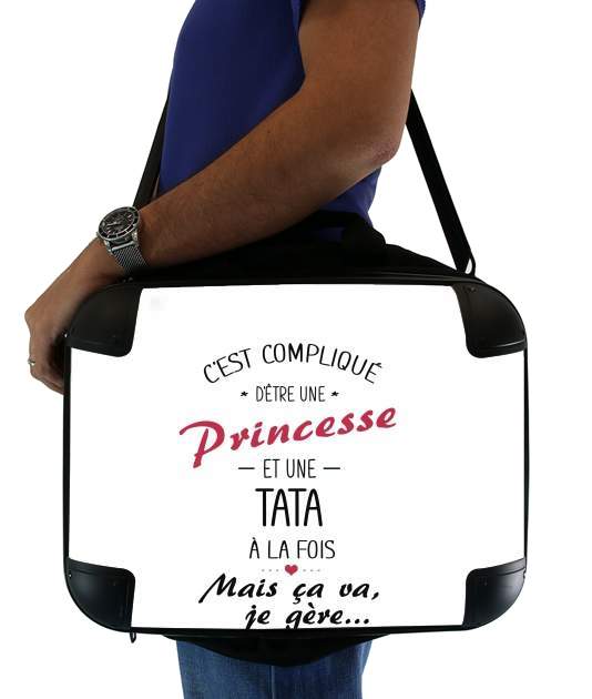 sacoche ordinateur Tata et Princesse