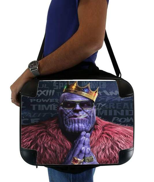 sacoche ordinateur Thanos mashup Notorious BIG