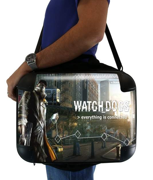 borsa Watch Dogs Everything is connected 