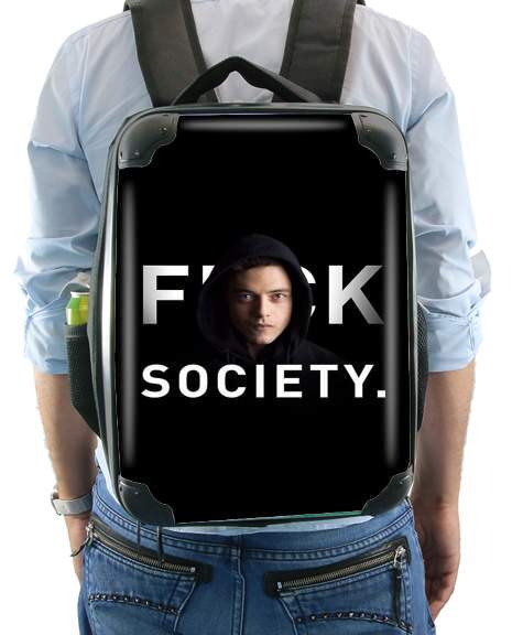 Zaino Mr Robot Fuck Society 