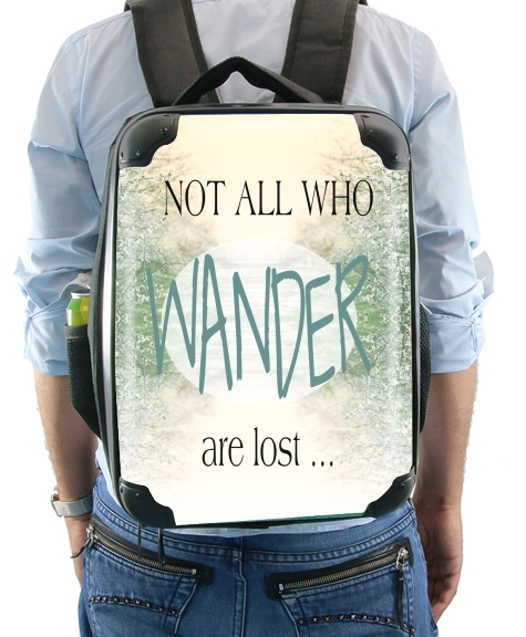Zaino Not All Who wander are lost 
