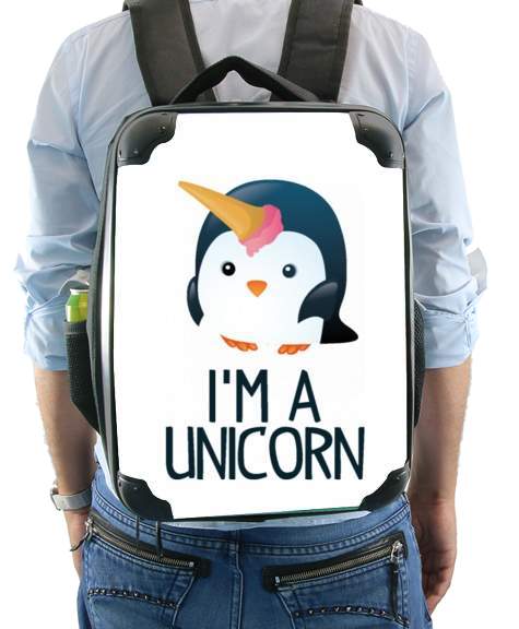 Zaino Pingouin wants to be unicorn 