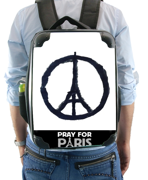 Zaino Pray For Paris - Eiffel Tower 
