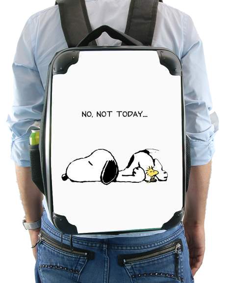 Zaino Snoopy No Not Today 