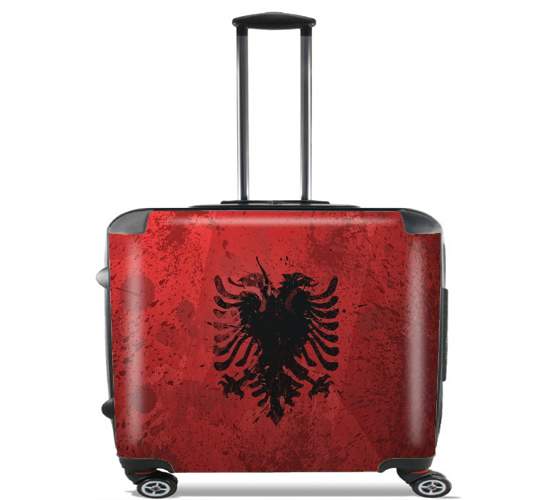 Wheeled Albanie Painting Flag 