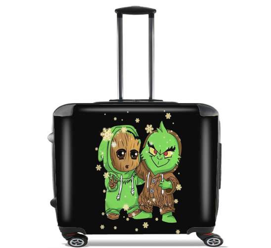 Wheeled Baby Groot and Grinch Christmas 