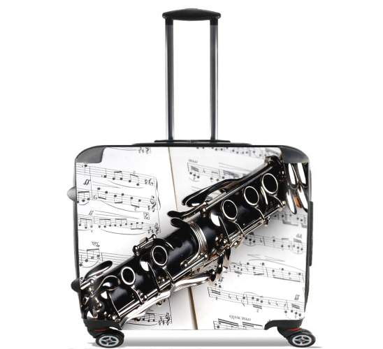 Wheeled Clarinette Musical Notes 