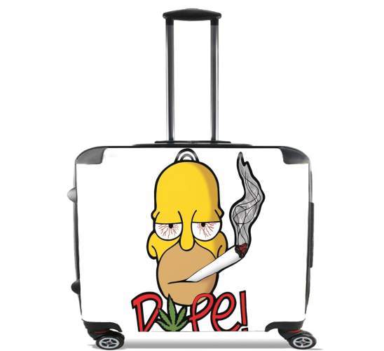 Wheeled Homer Dope Weed Smoking Cannabis 