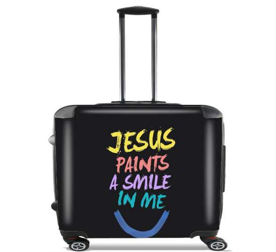 Wheeled Jesus paints a smile in me Bible 