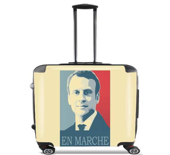 Wheeled Macron Propaganda En marche la France 
