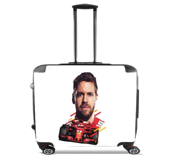Wheeled Vettel Formula One Driver 