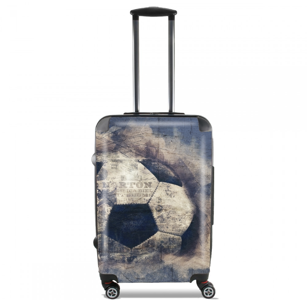Valigia Abstract Blue Grunge Soccer 