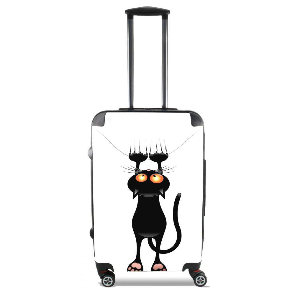valise Black Cat Cartoon Hang