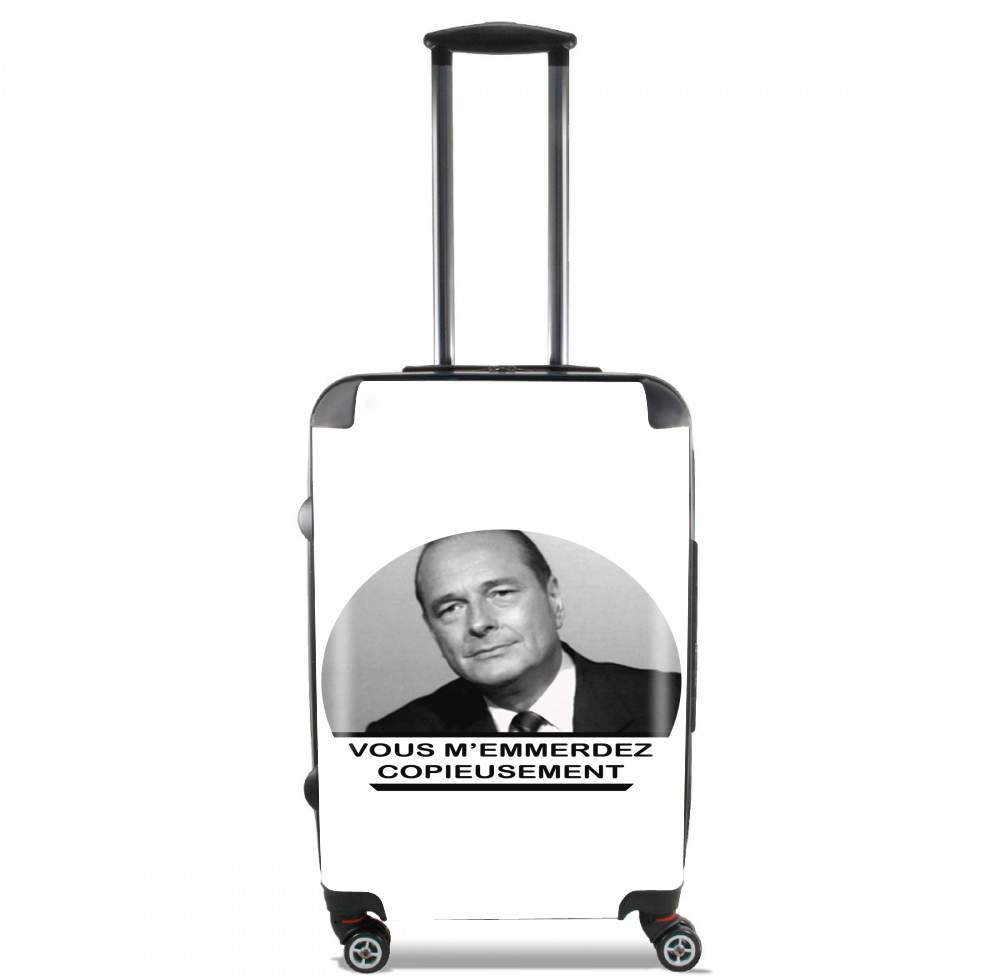 valise Chirac Vous memmerdez copieusement