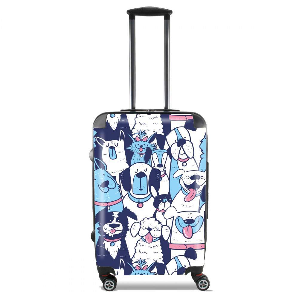 valise Dogs seamless pattern