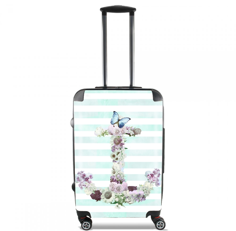 valise Floral Anchor in mint