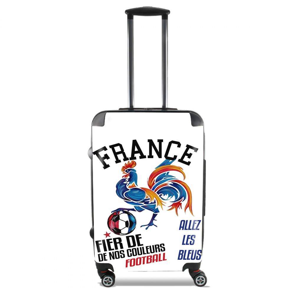 valise France Football Coq Sportif Fier de nos couleurs Allez les bleus