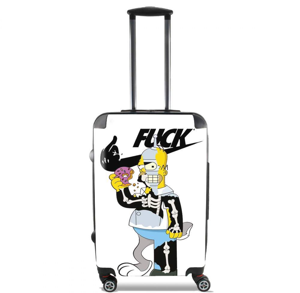 valise Home Simpson Parodie X Bender Bugs Bunny Zobmie donuts