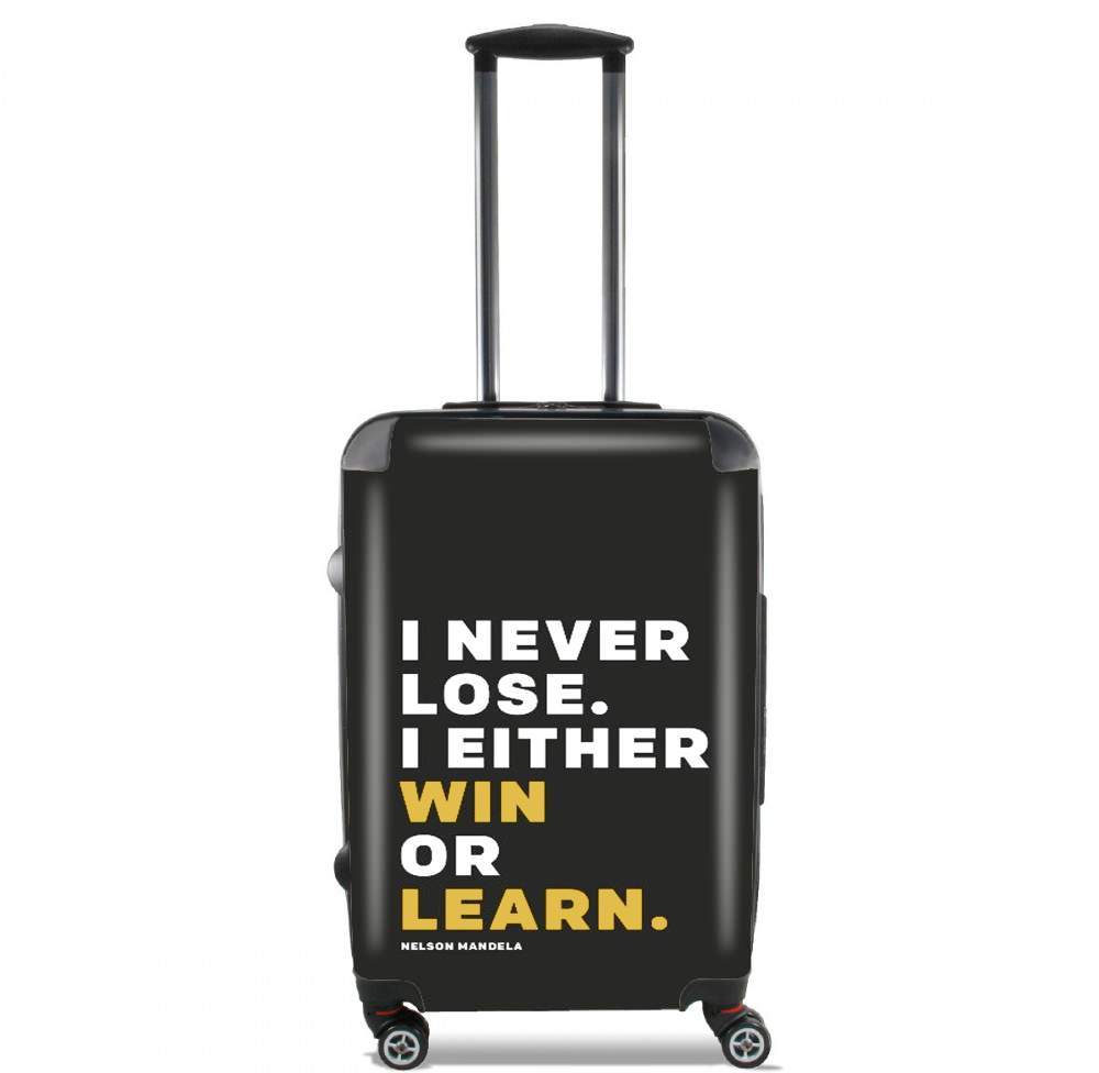 valise i never lose either i win or i learn Nelson Mandela