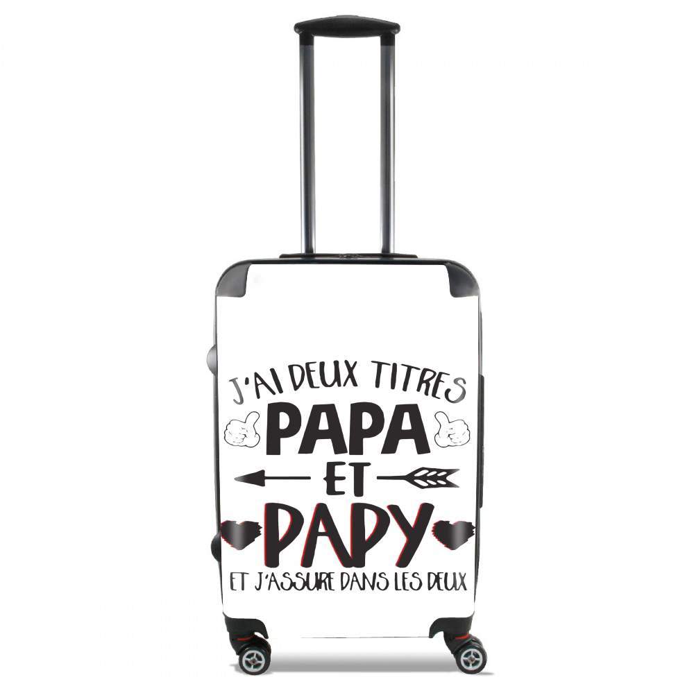 valise Jai deux titres Papa et Papy et jassure dans les deux