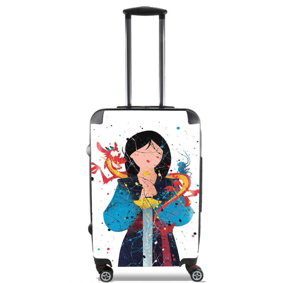 valise Mulan Princess Watercolor Decor