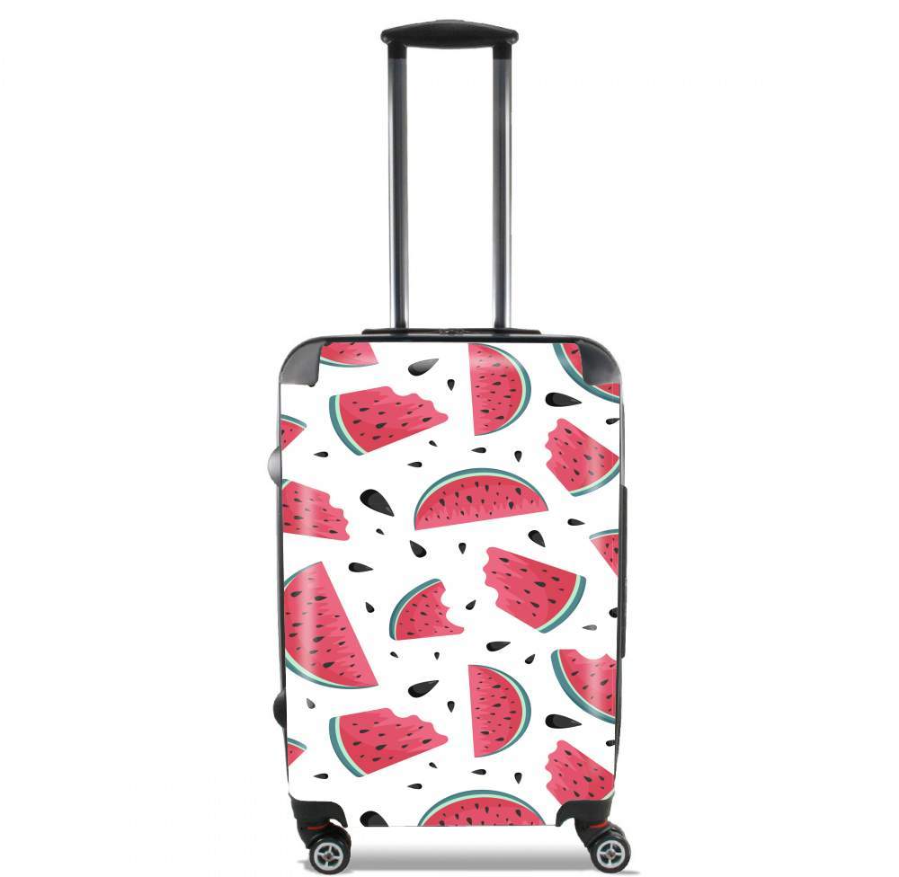 valise Summer pattern with watermelon
