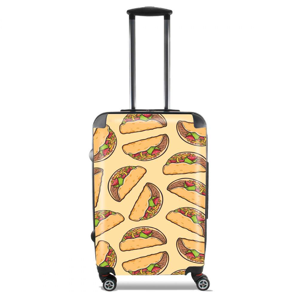 valise Taco seamless pattern mexican food